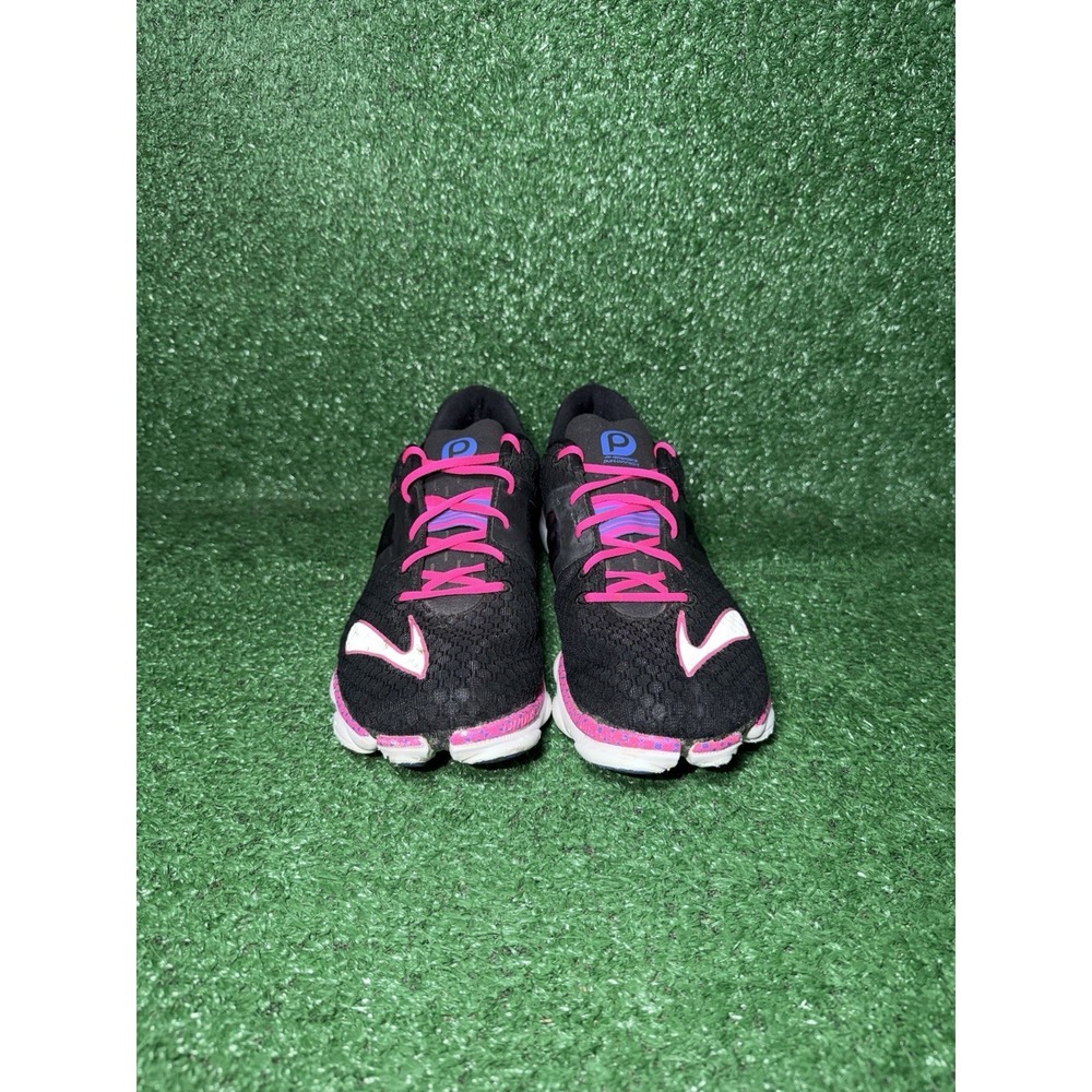 Brooks Womens Size 10 Pure Connect 4 Black Pink Running Shoes Comfort Sneakers - Picture 6 of 9